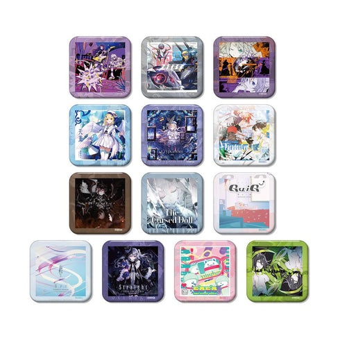 『maimai でらっくす PRiSM PLUS』トレーディング角丸スクエア缶バッジ(単位/BOX)